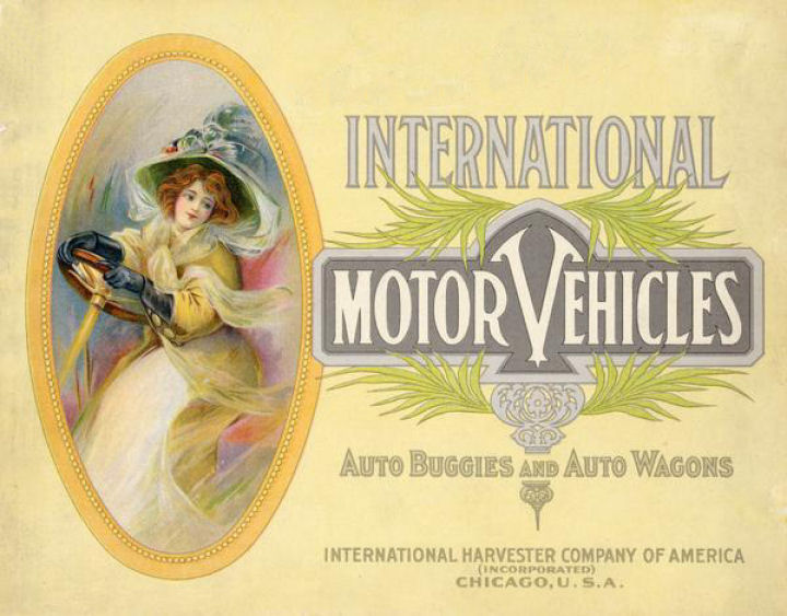 1910 International Auto Advertising